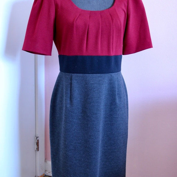 Tahari Arthur S. Levine multicolour dress size 8 - Picture 2 of 8